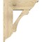 Ekena Millwork Legacy Traditional Rough Sawn Bracket w/ Offset Brace, Douglas Fir, 8"W x 22"D x 26"H BKT0806X22X26LEC01RDF - alternate 4